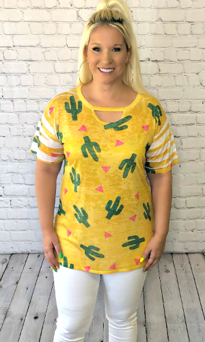 Don't Touch! Cactus Tee