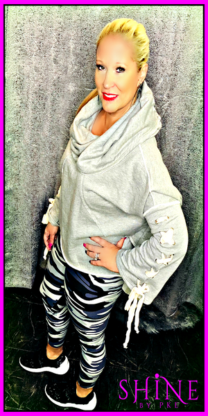 Grey Camo Leggings