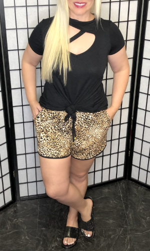 Leopard Everyday Shorts