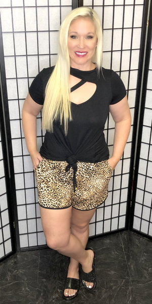 Leopard Everyday Shorts
