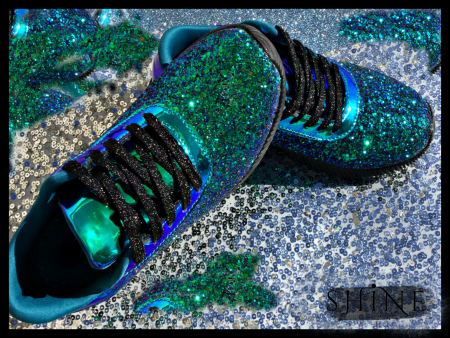 Mermaid 2025 sequin shoes