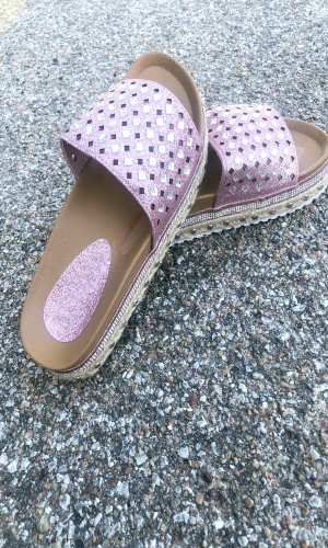 Glitter 2025 pink slides