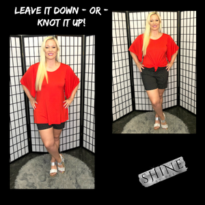 Butterfly Red Tunic