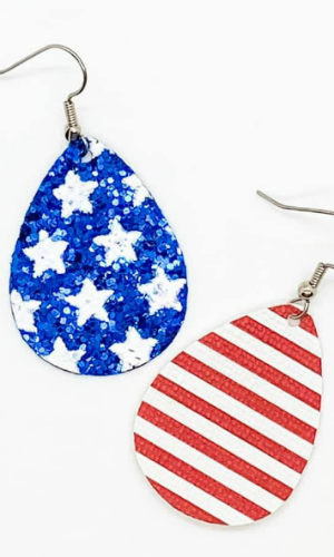 Stars and Stripes - Earrings